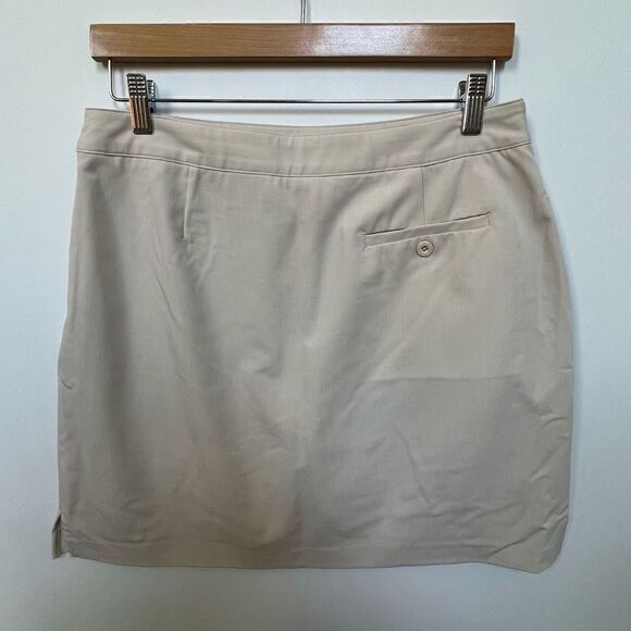 EP Pro Golf Skort Skirt w Built in Shorts Athletic Khaki Women’s size 10 - Picture 2 of 10